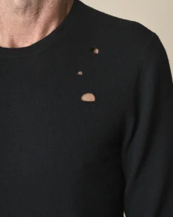 La Piscine Paris Pull en laine mélangée à découpes Manostorti*Homme Pulls & Gilets