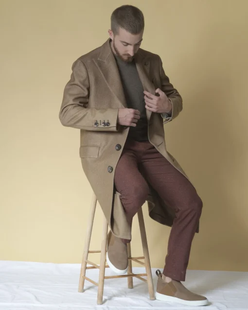 La Piscine Paris Pull en laine mélangée en col V Casheart*Homme Pulls & Gilets