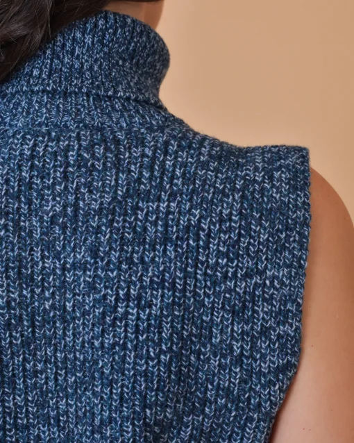 La Piscine Paris Pull en laine mélangée sans manches Chloé Stora*Femme Pulls & Cardigans