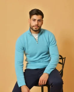 La Piscine Paris Pull en laine mélangée teinte Woll & Co*Homme Pulls & Gilets