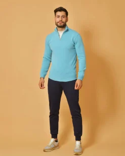 La Piscine Paris Pull en laine mélangée teinte Woll & Co*Homme Pulls & Gilets