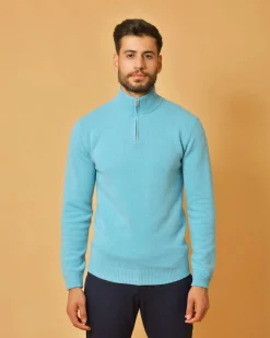 La Piscine Paris Pull en laine mélangée teinte Woll & Co*Homme Pulls & Gilets
