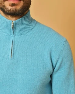 La Piscine Paris Pull en laine mélangée teinte Woll & Co*Homme Pulls & Gilets