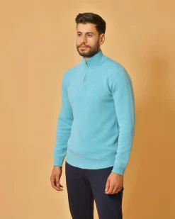 La Piscine Paris Pull en laine mélangée teinte Woll & Co*Homme Pulls & Gilets