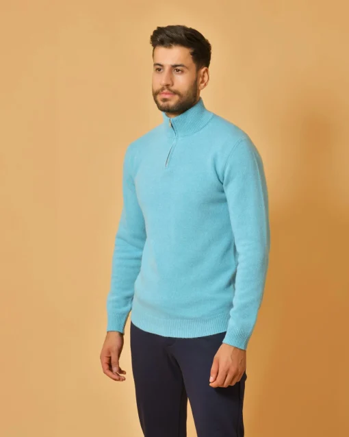 La Piscine Paris Pull en laine mélangée teinte Woll & Co*Homme Pulls & Gilets