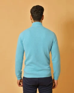 La Piscine Paris Pull en laine mélangée teinte Woll & Co*Homme Pulls & Gilets