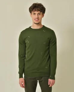 La Piscine Paris Pull en laine mélangée e Daniele Alessandrini*Homme Pulls & Gilets