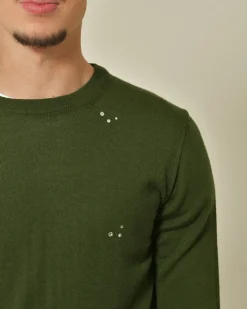 La Piscine Paris Pull en laine mélangée e Daniele Alessandrini*Homme Pulls & Gilets