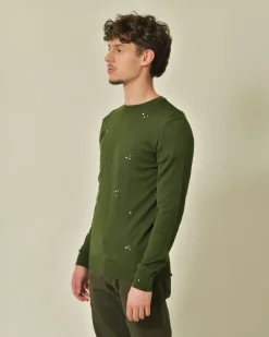 La Piscine Paris Pull en laine mélangée e Daniele Alessandrini*Homme Pulls & Gilets