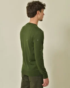 La Piscine Paris Pull en laine mélangée e Daniele Alessandrini*Homme Pulls & Gilets