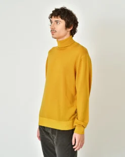 La Piscine Paris Pull en laine mérinos à col roulé Rodrigo*Homme Pulls & Gilets