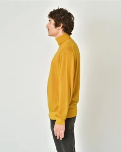 La Piscine Paris Pull en laine mérinos à col roulé Rodrigo*Homme Pulls & Gilets