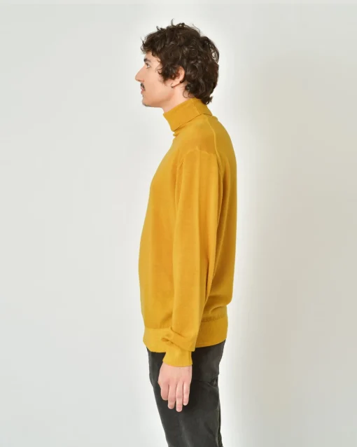 La Piscine Paris Pull en laine mérinos à col roulé Rodrigo*Homme Pulls & Gilets