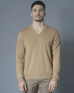 La Piscine Paris Pull en laine mérinos col V Casheart*Homme Pulls & Gilets