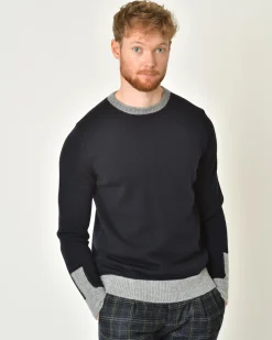 La Piscine Paris Pull en laine mérinos V Neck*Homme Pulls & Gilets