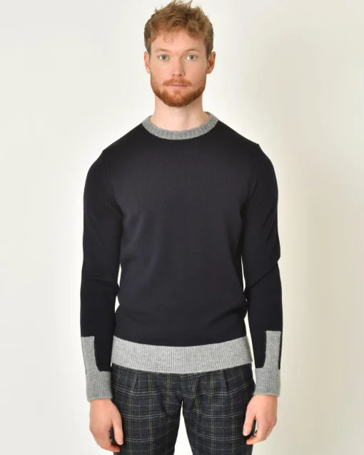La Piscine Paris Pull en laine mérinos V Neck*Homme Pulls & Gilets
