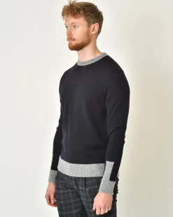 La Piscine Paris Pull en laine mérinos V Neck*Homme Pulls & Gilets