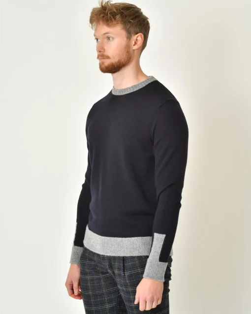 La Piscine Paris Pull en laine mérinos V Neck*Homme Pulls & Gilets