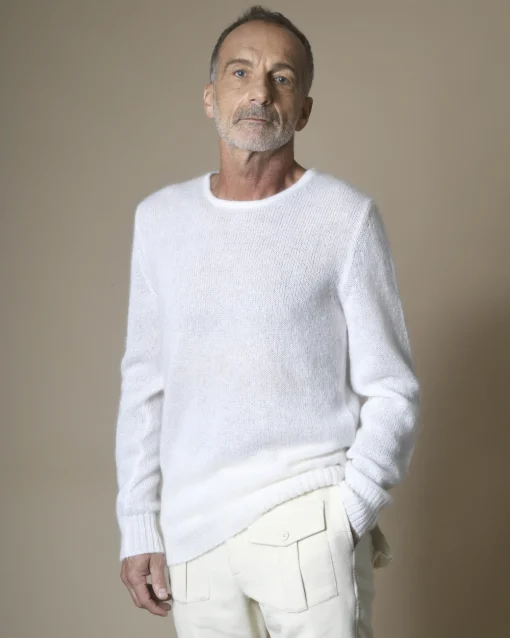 La Piscine Paris Pull en laine superkid mohair Manostorti*Homme Pulls & Gilets