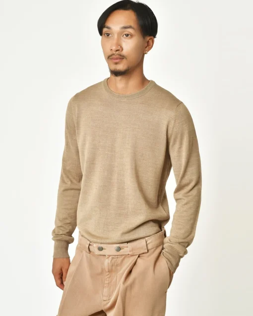 La Piscine Paris Pull en laine vierge mélangée Vneck*Homme Pulls & Gilets