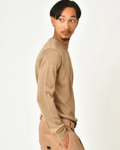 La Piscine Paris Pull en laine vierge mélangée Vneck*Homme Pulls & Gilets