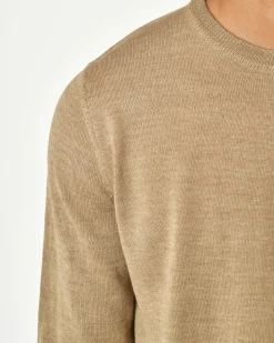 La Piscine Paris Pull en laine vierge mélangée Vneck*Homme Pulls & Gilets