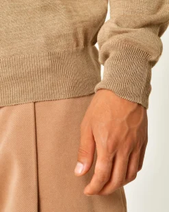 La Piscine Paris Pull en laine vierge mélangée Vneck*Homme Pulls & Gilets