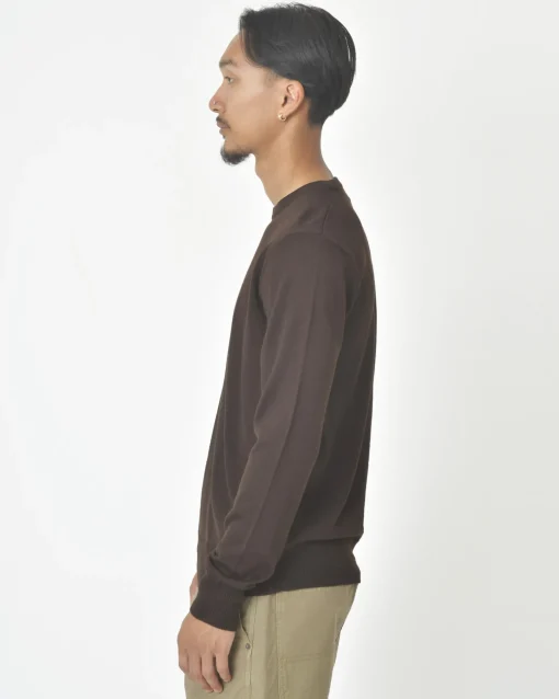 La Piscine Paris Pull en laine vierge mélangée Vneck*Homme Pulls & Gilets