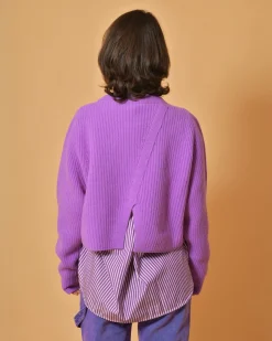 La Piscine Paris Pull en laine raccourci People Of Shibuya*Femme Pulls & Cardigans