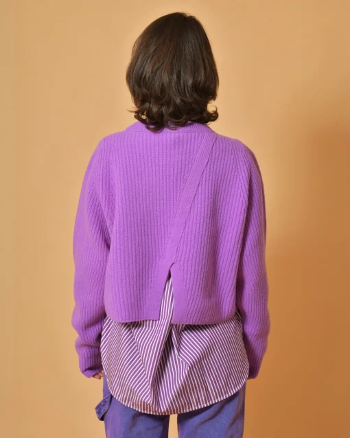 La Piscine Paris Pull en laine raccourci People Of Shibuya*Femme Pulls & Cardigans