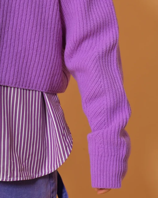 La Piscine Paris Pull en laine raccourci People Of Shibuya*Femme Pulls & Cardigans