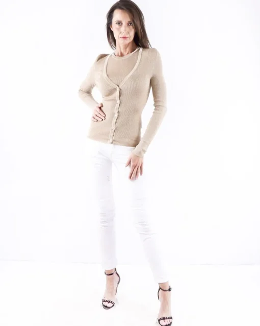 La Piscine Paris Pull en lurex Emanuel Ungaro*Femme Pulls & Cardigans