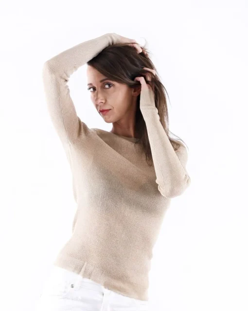 La Piscine Paris Pull en lurex Emanuel Ungaro*Femme Pulls & Cardigans