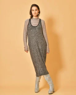 La Piscine Paris Pull en maille à paillettes Fabiana Filippi*Femme Pulls & Cardigans