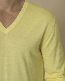 La Piscine Paris Pull en maille col v Daniele Fiesoli*Homme Pulls & Gilets