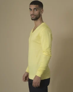 La Piscine Paris Pull en maille col v Daniele Fiesoli*Homme Pulls & Gilets
