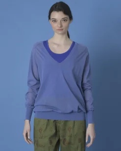 La Piscine Paris Pull en maille fine Forte Forte*Femme Pulls & Cardigans