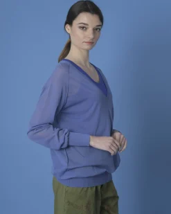 La Piscine Paris Pull en maille fine Forte Forte*Femme Pulls & Cardigans
