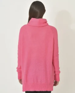 La Piscine Paris Pull en mohair mélangé à col roulé Emma White*Femme Pulls & Cardigans