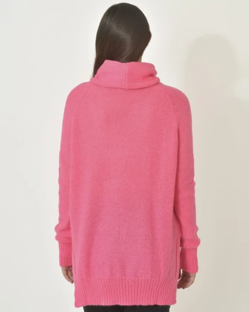 La Piscine Paris Pull en mohair mélangé à col roulé Emma White*Femme Pulls & Cardigans