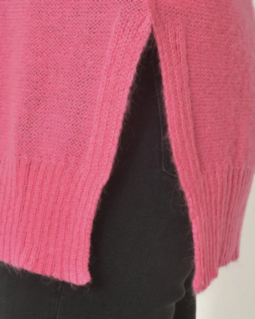 La Piscine Paris Pull en mohair mélangé à col roulé Emma White*Femme Pulls & Cardigans