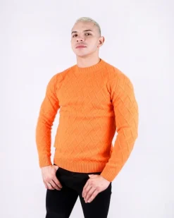 La Piscine Paris Pull en mérinos à motif géométrique Daniele Fiesoli*Homme Pulls & Gilets