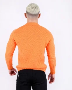 La Piscine Paris Pull en mérinos à motif géométrique Daniele Fiesoli*Homme Pulls & Gilets