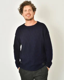 La Piscine Paris Pull en mérinos texturé Ixos*Homme Pulls & Gilets
