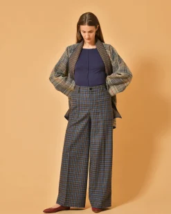 La Piscine Paris Pull en viscose marine Malloni*Femme Pulls & Cardigans