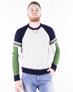 La Piscine Paris Pull chiné à détails colorés Dsquared2*Homme Pulls & Gilets
