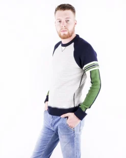 La Piscine Paris Pull chiné à détails colorés Dsquared2*Homme Pulls & Gilets