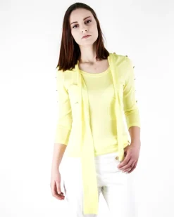 La Piscine Paris Pull à col fantaisie Edward Achour*Femme Pulls & Cardigans