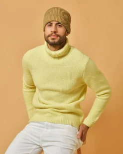 La Piscine Paris Pull clair en laine mélangée Wool & Co*Homme Pulls & Gilets