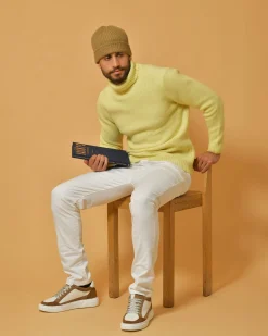 La Piscine Paris Pull clair en laine mélangée Wool & Co*Homme Pulls & Gilets